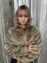 ステップボーンカット トーキョー(STEP BONE CUT TOKYO)&nbsp;【ステップボーンカット】ロングレイヤー/ピンクホワイト