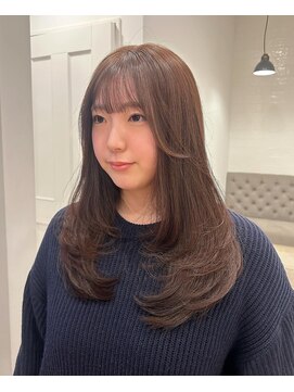 ラヴィズム 長岡店(LUVISM) ◎韓国ヘアー顔周りレイヤーおくれ毛前髪新潟長岡宮関