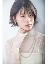 ヘアーサロン ラ シュシュ(HAIR SALON La chou chou)&nbsp;ナチュラルなハイライトカラーのボブ