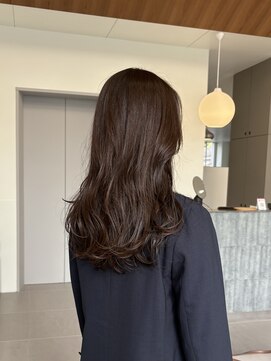 ローレンアオ(LOREN AO) 【LOREN AO】ブラウンベージュ/くびれロング