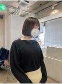 髪質改善ミニボブ