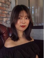 ヘアアンドリラクゼーション シャッセ(Hair&Relaxation SASE)&nbsp;韓国風ミディアムレイヤー