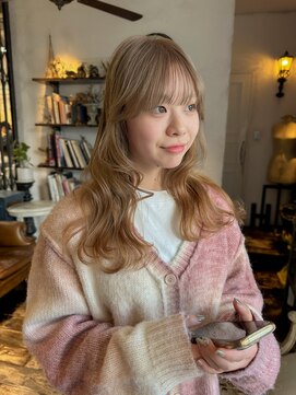 トレンチ(TRENCH) ケアブリーチ ダブルカラー 学割U24 ミルクティーベージュ