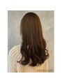 アーサス ヘアー デザイン 新潟新発田店(Ursus hair Design) 髪にツヤ感と深みブラウン。透明感のあるベージュミックスカラー