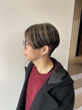 アンドアイズム(and.I'sm) センターパート/アンブレラカラー