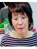 白髪染リタッチ＋カット（S頭皮ケア B付）