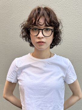 トリッカ 銀座(tricca) ボブパーマ/外国人風パーマ/しっかりウェーブ