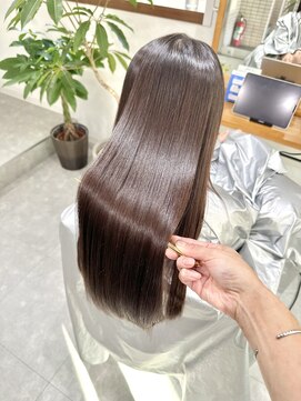 リンク(LINK) ぴかぴかストレート/髪質改善/艶髪/縮毛矯正/東村山/久米川