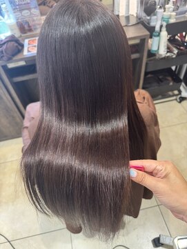 ヘアメイク アース ユーカリが丘店(HAIR & MAKE EARTH) プレミアムストレート