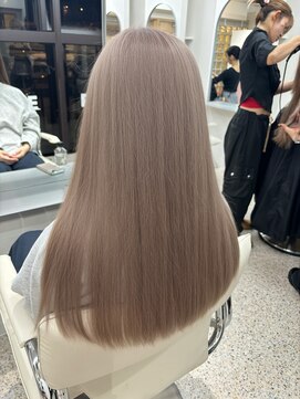 ペレ アネックス 大阪梅田茶屋町店(PELE ANNEX) ミディアムヘア/デザインカラー/フェイスフレーミング/梅田