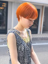 ティル(till)&nbsp;【till_ayaka】オレンジカラー＋ショート