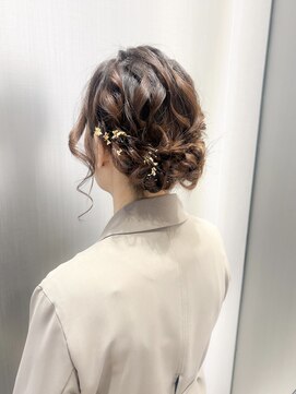 ハルキミナト ジャパン ヨコハマ(HARUKI MINATO japan YOKOHAMA) ゆるふわアップスタイル/まとめ髪/ヘアセット