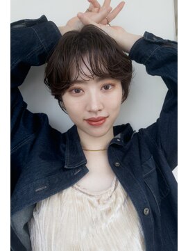 アンシェネ(Enchainee) パーマショートスタイル