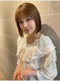 大人ガーリー×似合わせカット×ショートボブ横浜駅