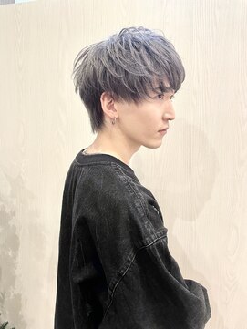 エクラヘア(ECLAT HAIR) メンズアッシュグレーカラー