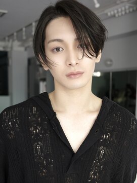 タムタム 市川店(tamtam) シースルーセンターパート　韓国メンズヘア　市川