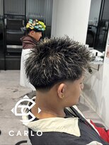 カルロイースタイル(CARLO e-style)&nbsp;スパイキーショート／テーパーフェード／メッシュ