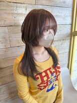 プアヒール(pua heal)&nbsp;ロングウルフレイヤー×レッドブラウン