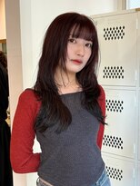 シェル(SHEL+L)&nbsp;ブリーチなしダブルカラーとポイントデザイン【HARUNA】