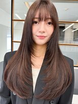 ソア 渋谷(soar)&nbsp;レイヤーカット/春夏カラー/暖色カラー/髪質改善