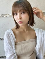 シルクレイ 新宿店(Silk-lei)&nbsp;☆ 大人可愛い 切りっぱなしボブ 20代30代40代◎くびれヘア 新宿