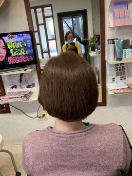 サロン ド シルク オリーブグレー/ヘーゼルベージュ/暗めカラー/ココアブラウン