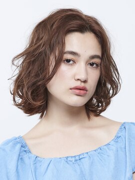アース コアフュールボーテ 北小金店(EARTH coiffure beaute) ふんわりカールボブ【EARTH北小金】