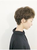 外国の赤ちゃんみたいなふわふわパーマ