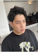 かき上げバングスリークショート