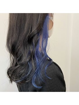 ラフ 原宿(L.a.a.g.f harajuku) イヤリングカラー ブルー@原宿