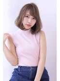 20代30代40代50代デジタルパーマくすみブルーミニウルフ