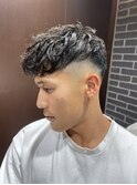 フェード+パーマ