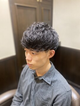 ヒロギンザバーバーショップ 神楽坂店(HIRO GINZA BARBER SHOP) マッシュショート