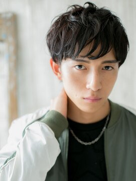 モッズヘア メン 南越谷南口店(mod's hair men) 重めツーブロックパーマニュアンスマッシュR南越谷