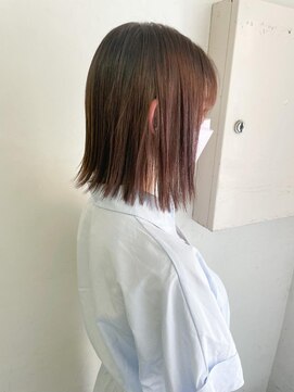 キャンバス バイ ネオリーブ 横浜西口(Canvas by neo.) 切りっぱなしボブ　外ハネボブ　ぷつっとボブ　ぱっつんボブ