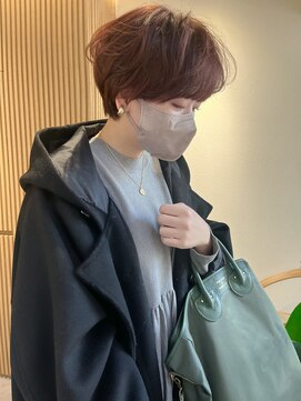 ロンドプロフィール 浦和(Lond profil) 中川陽南子【ふんわりマッシュショートピンクブラウン】