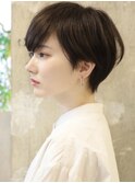 大人マッシュショート／丸みショート／イメチェン／30代40代50代