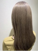 ヘアショップエヌアンドエー 久喜 栗橋店(hairshop N&A) ツヤストレート・チェリーブラウン・フェミニン#栗橋