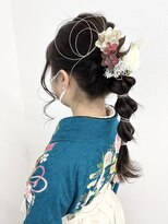 シアー(sheer) 《sheer /氏家》＃編み下ろしアレンジ＃水引＃卒業式