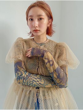 フィルムス 銀座(FILMS) バタフライカット/グレーブラウンワンホンレイヤー/レイヤー