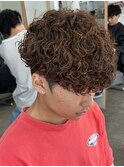 【fifth】波巻きプードルパーマメンズマッシュスパイラルパーマ