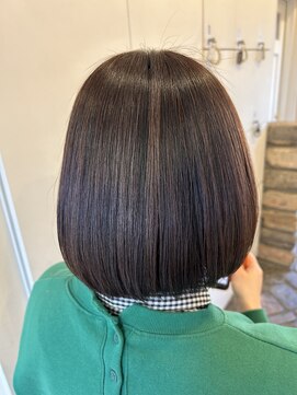 モンド(MONDE) 丸みのあるストレートパーマ