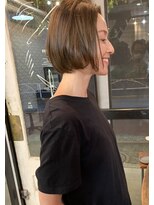 ナタン 自由が丘(NATHAN)&nbsp;ヘルシースタイル グレーベージュ グレージュカラー 髪質改善