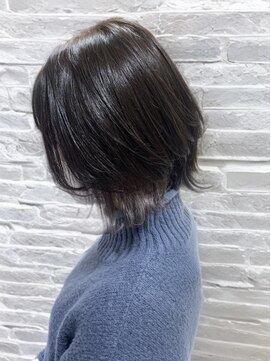 ソワン ドゥ ブレス 立花店(soin de brace) ラベンダー×インナーカラー/小顔/似合わせカット【高嶋仰】