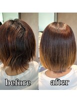 ルミス 銀座(Lumis)&nbsp;ストレートスタイル/艶髪/髪質改善/縮毛矯正/20代30代40代50代