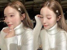 【Zinaといえば艶カラー】カット+ケアカラー+超音波クイックTR  ￥7900