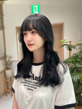 ゼストソエル(ZEST soell) グレーブラックで偽黒染め！