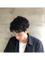 アッシュタカサキ(ash takasaki)&nbsp;ハーフアップバングソフトスパイラル