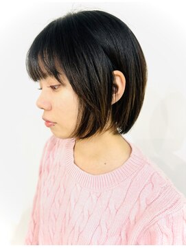 ミドル(MIDDLE) ショートボブ/髪質改善/府中/夜間