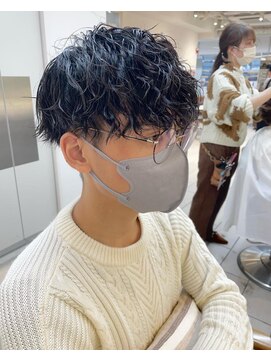 テトラ バイ ネオリーブ 横浜西口店(tetra by neolive) 横浜★マッシュのツイストスパイラルパーマ